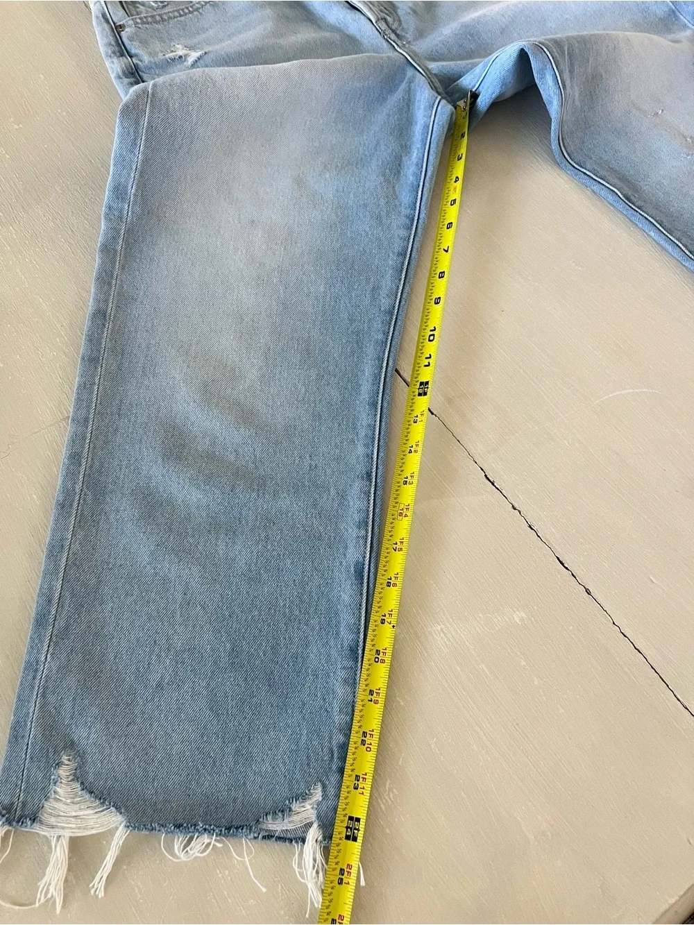 NWT Pistola Cassie Super High Rise Straight Crop Jean Sz 30 Leisire Vintage Wash